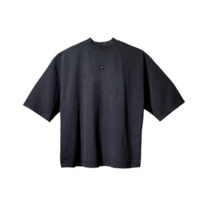 Yeezy Gap Engineered by Balenciaga Logo 3/4 Sleeve T-Shirt – Black